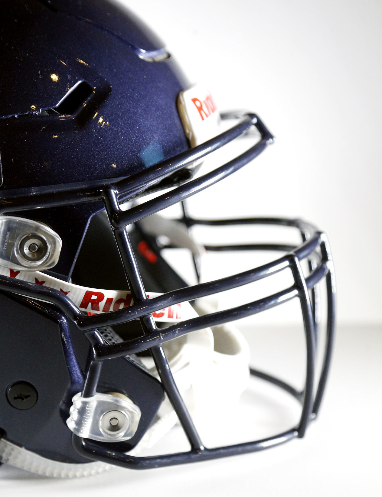 The face mask and chin strap